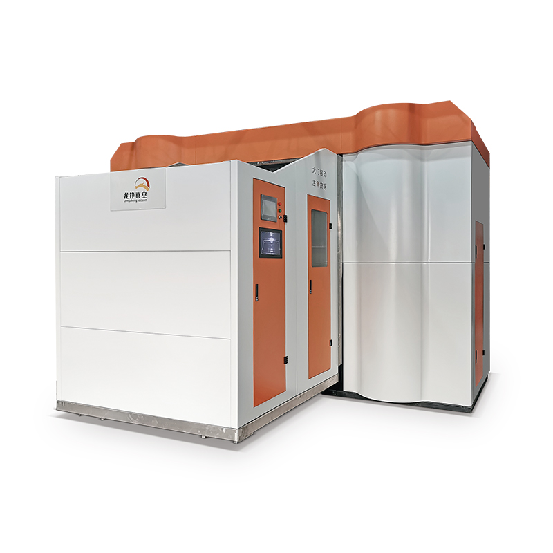 อุปกรณ์เคลือบสูญญากาศของวัสดุที่มีความยืดหยุ่น